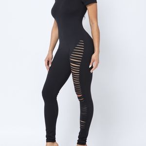 Laser cut bodysuit